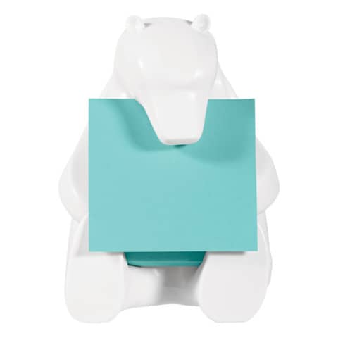 Dispenser foglietti adesivi Post-it® Z-Notes Orso conf. dispenser + 1 ricarica - BEAR-330